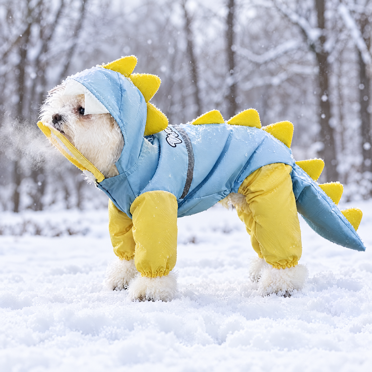 Waterproof Fully detachable coat for small dogs