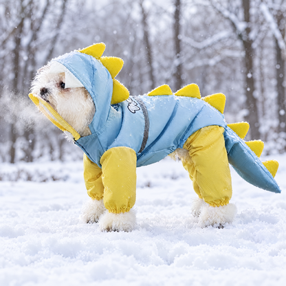 Waterproof Fully detachable coat for small dogs